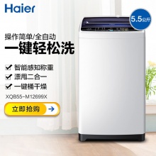 海尔（Haier）XQB55-M12699X 5.5公斤全自动波轮洗衣机